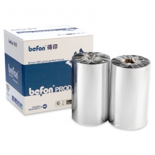  得印（befon）BF-002碳带两支装 110mm*300m碳带条码打印机专用