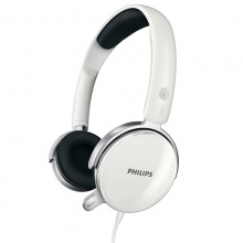飞利浦（PHILIPS）耳机 耳麦 电脑 游戏 头戴式 SHM7110（白）