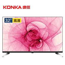 康佳（KONKA）LED32S1 32英寸智能网络wifi卧室平板液晶电视（黑色）